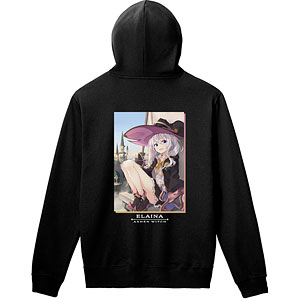 魔女の旅々 1巻表紙イラスト バックプリントパーカー メンズ XS