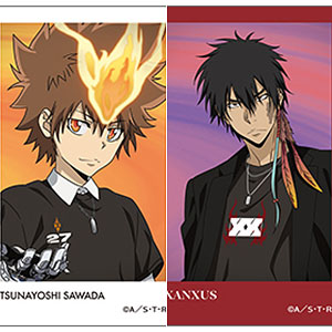 家庭教師ヒットマンREBORN！ 描き下ろし カジュアルコーデ TD インスタントカメラ風イラストカード2枚セット BOX