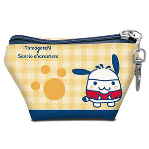 イヤフォンポーチ たまごっち×サンリオキャラクターズ07 みみっち×ポチャッコ