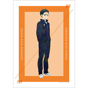ハイキュー！！ 武田一鉄 Ani-Art 第7弾 A3マット加工ポスター