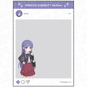 プリンセスコネクト！Re：Dive SNS風アクリルフレーム キョウカ