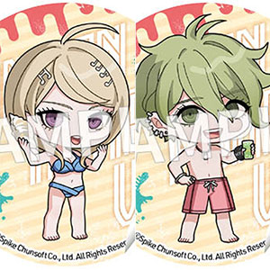 ニューダンガンロンパV3 貼ってはがせる円形デコステッカー(illust.たま) 8個入りBOX