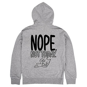 どこでもいっしょ トロの「今日はいいや」ジップパーカーVer.2.0