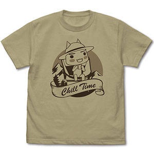 どこでもいっしょ トロ Tシャツ まったりキャンプVer./SAND KHAKI-S