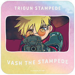 TVアニメ「TRIGUN STAMPEDE」 ヴァッシュ・ザ・スタンピード ゆるコマ オーロラステッカー ver.A