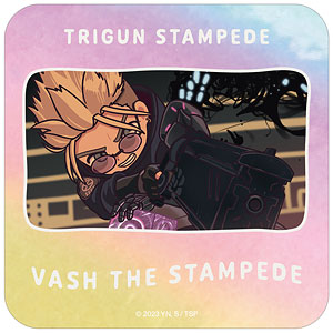 TVアニメ「TRIGUN STAMPEDE」 ヴァッシュ・ザ・スタンピード ゆるコマ オーロラステッカー ver.D