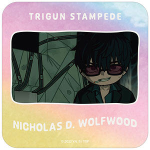 TVアニメ「TRIGUN STAMPEDE」 ニコラス・D・ウルフウッド ゆるコマ オーロラステッカー ver.A