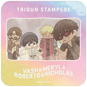 TVアニメ「TRIGUN STAMPEDE」 集合 ゆるコマ オーロラステッカー