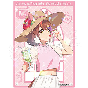 ウマ娘　缶バッジ　夏フェス　10個セット　ダンツフレーム グッズ-携帯グッズ】劇場版『ウマ娘 プリティーダービー 新時代