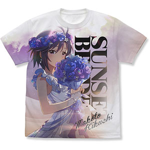 アイドルマスター ミリオンライブ！ サンセットブライド 菊地真 フルグラフィックTシャツ/WHITE-M