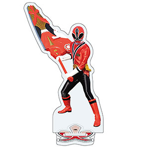 アクリルスタンド「侍戦隊シンケンジャー」07/シンケンレッド(公式イラスト)