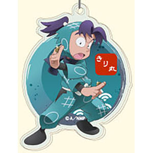 忍たま　土井半助　きり丸　ジャケットアクリルキーホルダーC