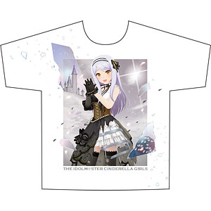 衣類　小早川紗枝(羽衣小町+ Ver.) フルカラーTシャツ ホワイト Lサイズ 「アイドルマスター シンデレラガールズ」 羽衣小町]小早川紗枝＋ | アイマス シンデレラガールズ カード