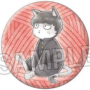 モブサイコ100 III 猫とか相談所 缶バッジ 霊幻新隆(丸型)[PROOF