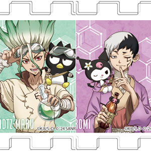 アクリルキューブキーホルダー「Dr.STONE×サンリオキャラクターズ」01/コラボイラスト 7個入りBOX