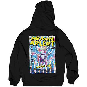 TVアニメ『進撃の巨人』The Final Season ウォールアートパーカー(アルミン) ブラック M