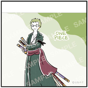 ONE PIECE ゆるスタ 第2弾 ミニメモ B ゾロ