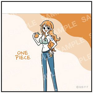 ONE PIECE ゆるスタ 第2弾 ミニメモ C ナミ