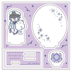 アクリルスタンドプレート「魔法使いの約束×もくもくちゃん」08/オーエン(描き起こしイラスト)