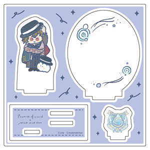 アクリルスタンドプレート「魔法使いの約束×もくもくちゃん」10/ファウスト(描き起こしイラスト)