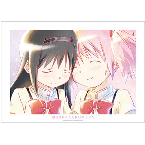 魔法少女まどか☆マギカ　もう何も怖くない12 クリアポスター　まどか　ほむら 魔法少女まどか☆マギカ もう何も怖くない12 クリアポスター
