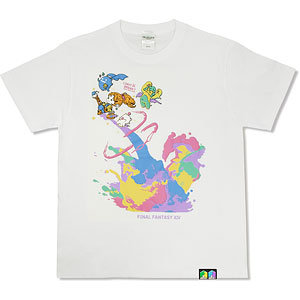 ファイナルファンタジーXIV Tシャツ 〈ピクトマンサー〉 ホワイト Lサイズ