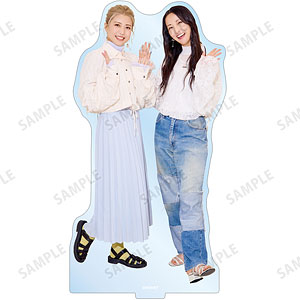 涼子と静とおビールさん 白石涼子＆伊藤静 BIGアクリルスタンド ver.A
