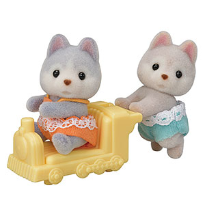シルバニアファミリー ハスキーのふたごちゃん