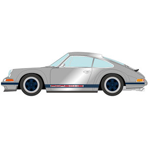 1/43 シンガー 911(964) クーペ アイボリーホワイト[メイク