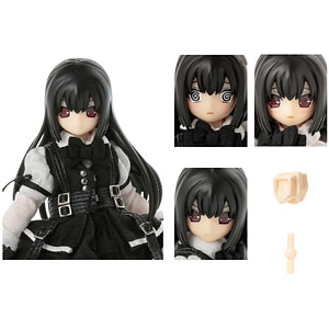 1/12『BlackRaven』ヘッドパーツset ～リリア Black shadow Edition.～ ブラックシャドウ (ドール用)