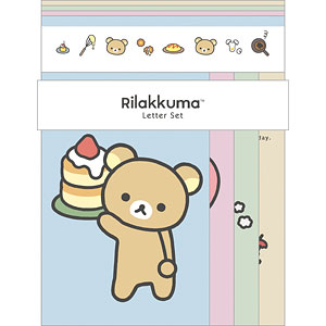 LH81601 リラックマ BASIC RILAKKUMA Favorite Things レターセット