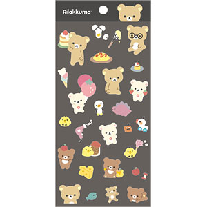 SE62501 リラックマ BASIC RILAKKUMA Favorite Things シール