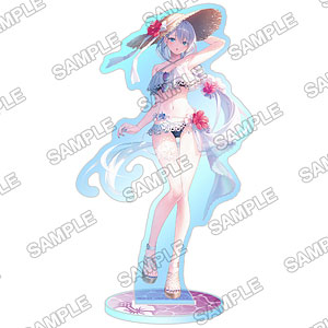 MF文庫J夏の学園祭2024 描きおろしトロピカルアクリルスタンド 『聖剣学院の魔剣使い』リーセリア