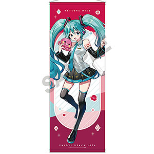 初音ミク 等身大タペストリー 鏡音レン ブラックサーカス