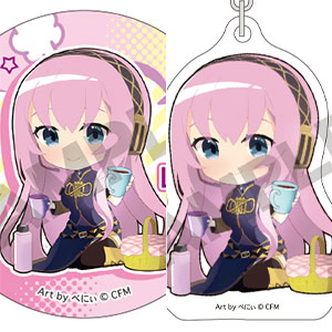 初音ミク 缶バッジ＆アクリルキーホルダーセット MEIKO エンジョイ大阪