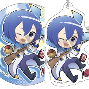 初音ミク 缶バッジ＆アクリルキーホルダーセット MEIKO エンジョイ大阪