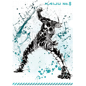 怪獣8号 墨絵 クリアファイル 怪獣8号 ver.