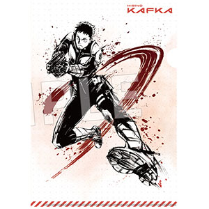 怪獣8号 墨絵 クリアファイル 日比野カフカ ver.