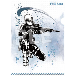 怪獣8号 墨絵 クリアファイル 市川レノ ver.