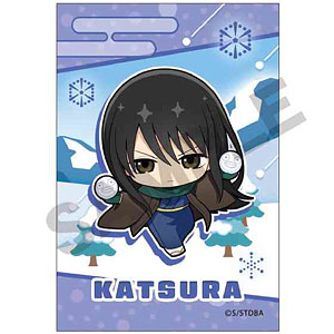 銀魂 アート缶バッジ 坂田銀時 ミニキャラ雪合戦[クラックス]《在庫切れ》