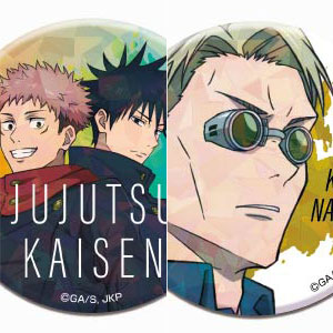 グッズ-バッチ】呪術廻戦 キラッとCANバッジ レタコレ08伏黒甚爾