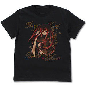 灼眼のシャナ 原作版 シャナ Tシャツ 炎髪灼眼Ver./BLACK-XL