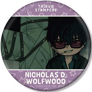 TVアニメ「TRIGUN STAMPEDE」 ニコラス・D・ウルフウッド ゆるコマ 3WAY缶バッジ ver.A