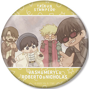 TVアニメ「TRIGUN STAMPEDE」 集合 ゆるコマ 3WAY缶バッジ