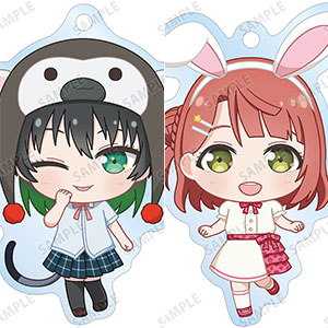 ラブライブ！ニジガク 東武動物公園コラボ トレーディング ちびキャラ アクリルキーホルダー 13個入りBOX
