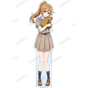 ラブライブ！ニジガク 東武動物公園コラボ 描き下ろし 近江彼方 サファリルックver. 特大アクリルスタンド