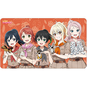 ラブライブ！ニジガク 東武動物公園コラボ 描き下ろし 2年生 サファリルックver. マルチデスクマット