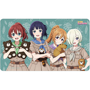 ラブライブ！ニジガク 東武動物公園コラボ 描き下ろし 3年生 サファリルックver. マルチデスクマット