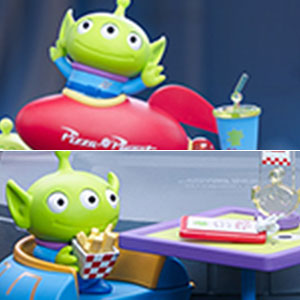 抽選限定☆FEILERトイストーリー ハム＆エイリアン顔型ポーチ