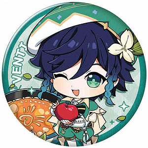 原神 美味パーティーシリーズ キャラ缶バッジ レザー[miHoYo